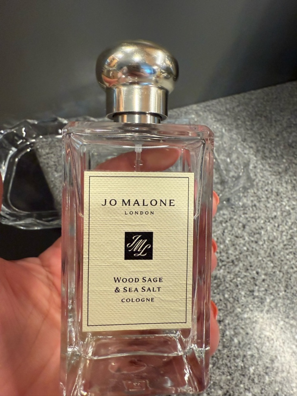 Jo Malone Wood Sage & Sea Salt Cologne, barely used, almost full, 100 ml